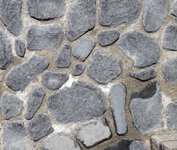 Basalte : calade d'orgues vieillie Basalte : calade d'orgues vieillie